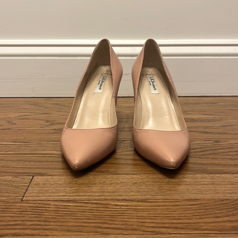 LK BENNETT NUDE PUMPS SIZE 41